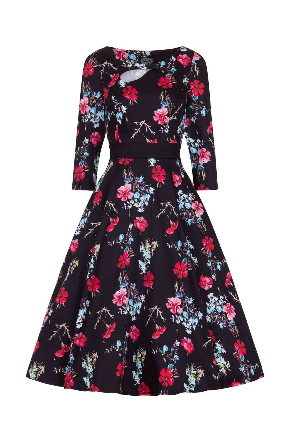 Yasmin Floral Tea Dress